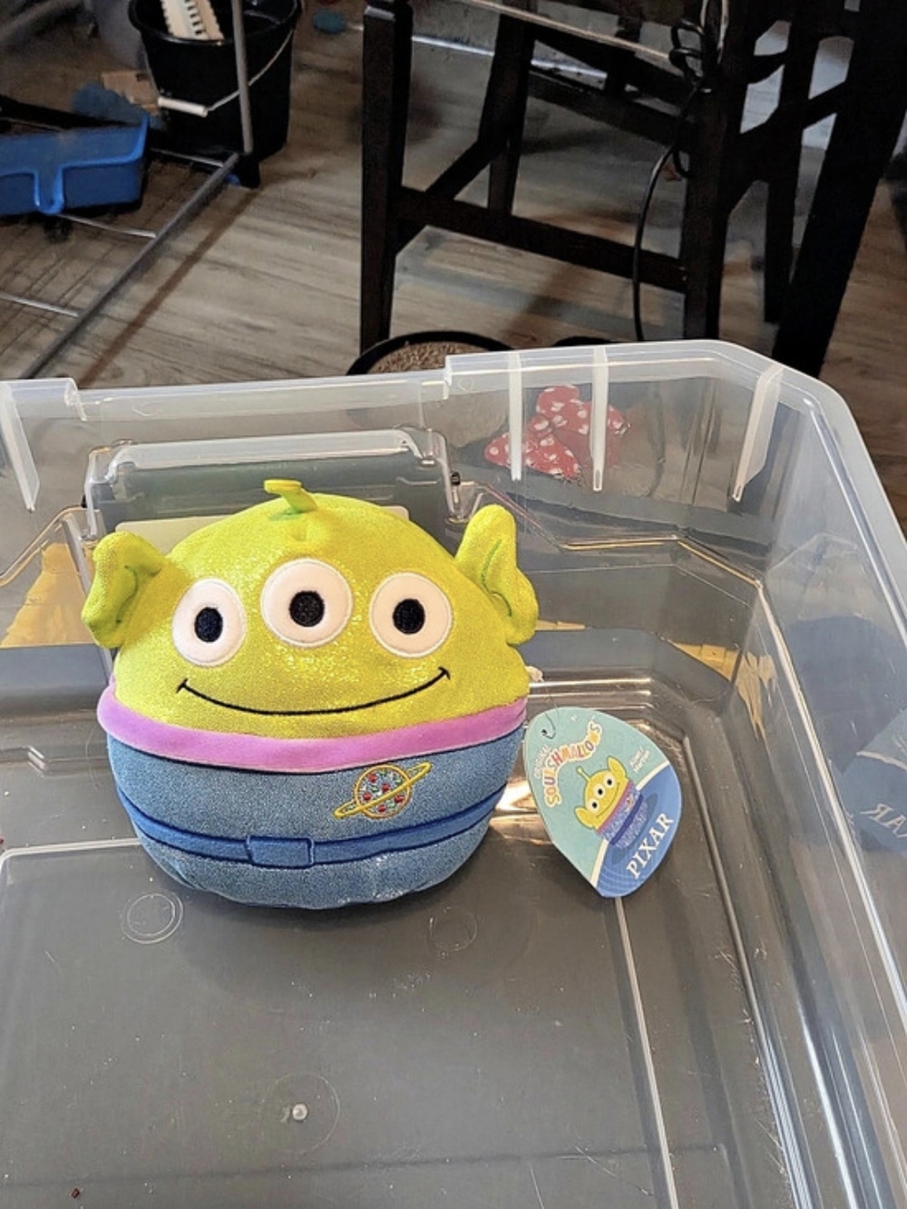 Disney Little Green Men Alien Plush Toy NWT